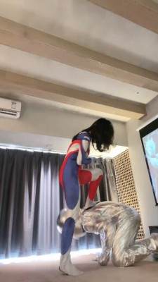 图片[3]-【禾末】cosplay-女超人VS外星人 bf20163-绳艺资料库