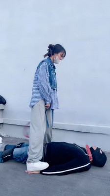 图片[8]-【辣妈S】运动女神阳台遛狗 bf20581-绳艺资料库