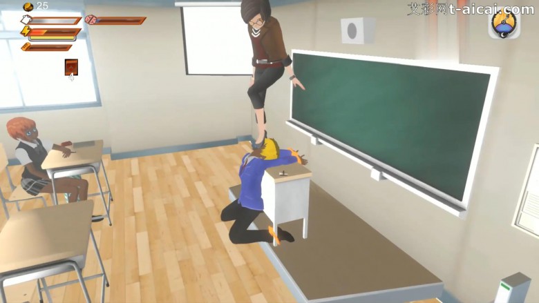 图片[3]-3D游戏动画-奴隶校园！被女生和老师当狗玩弄的校园生活RPG！O-200831-11-绳艺资料库