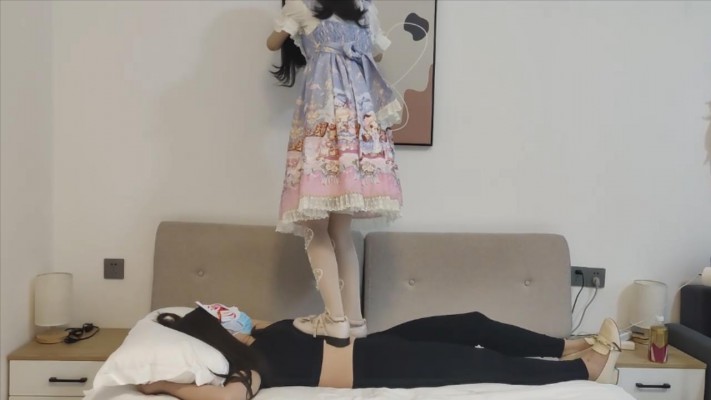 图片[5]-【悠米S】lolita把女M绑起来踩 YC-230609-5-绳艺资料库